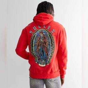 Sullen Angel Of Death Hooded Sweatshirt- Medium